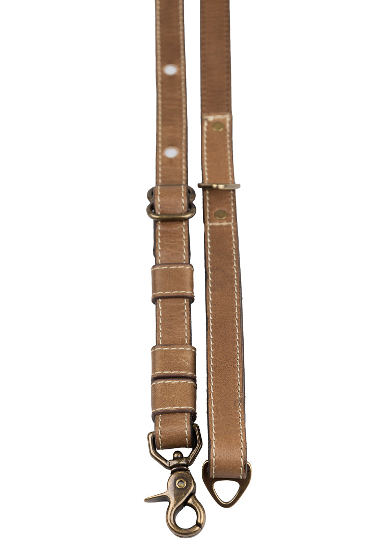 Adjustable Length Leash (Brass)